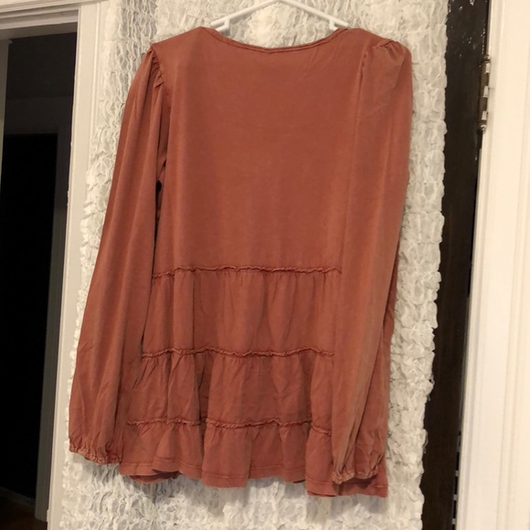 Anthropologie flounced top - Picture 4 of 4